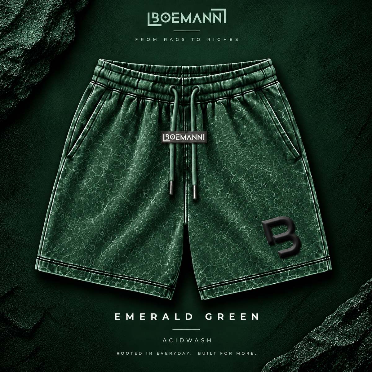 emerald pool green set